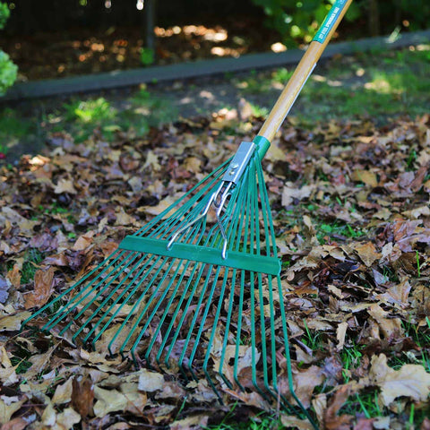 22 Tine Steel Springback Leaf Rake
