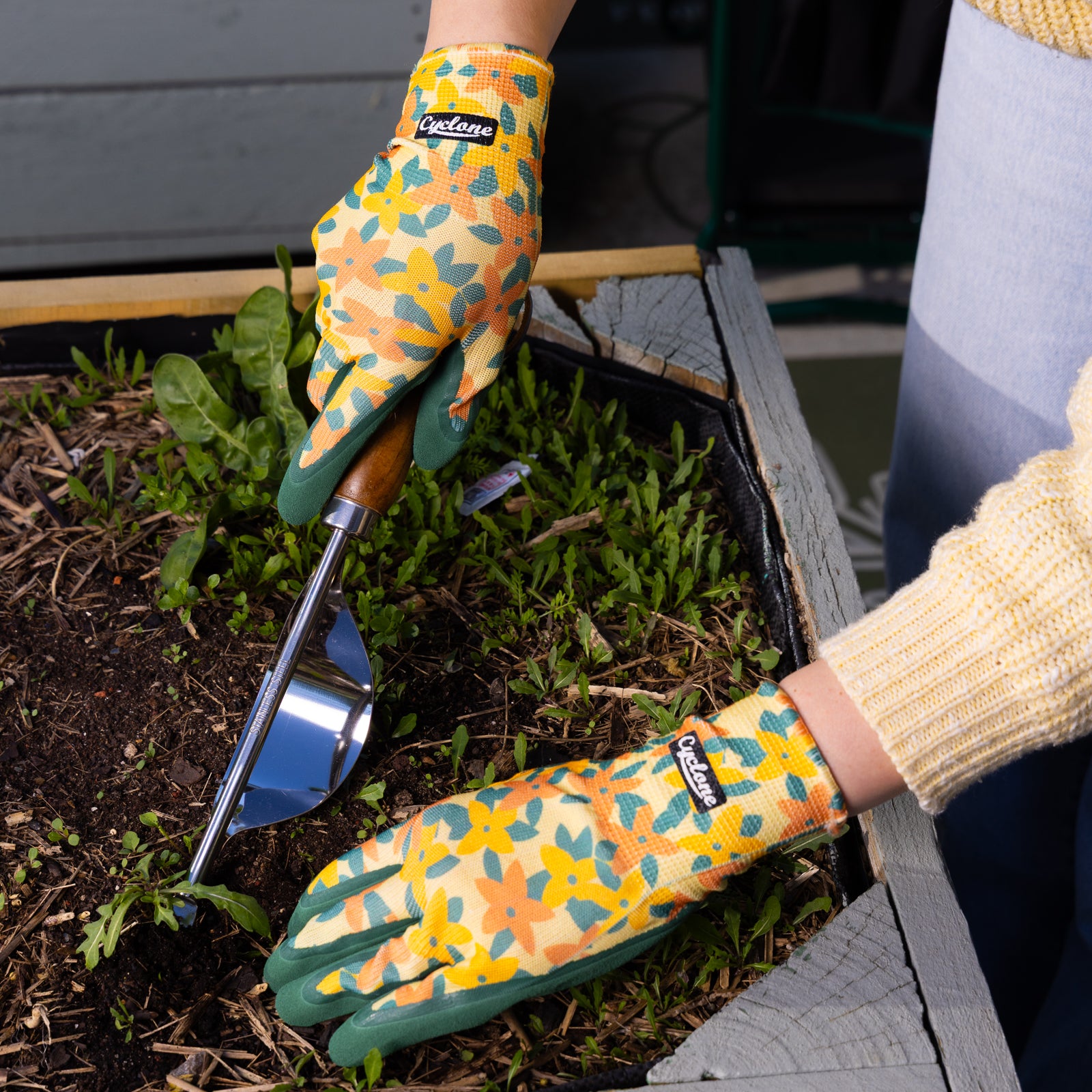 cyclone gardening gloves Geoflow Patterned Gloves – Cyclone Tools